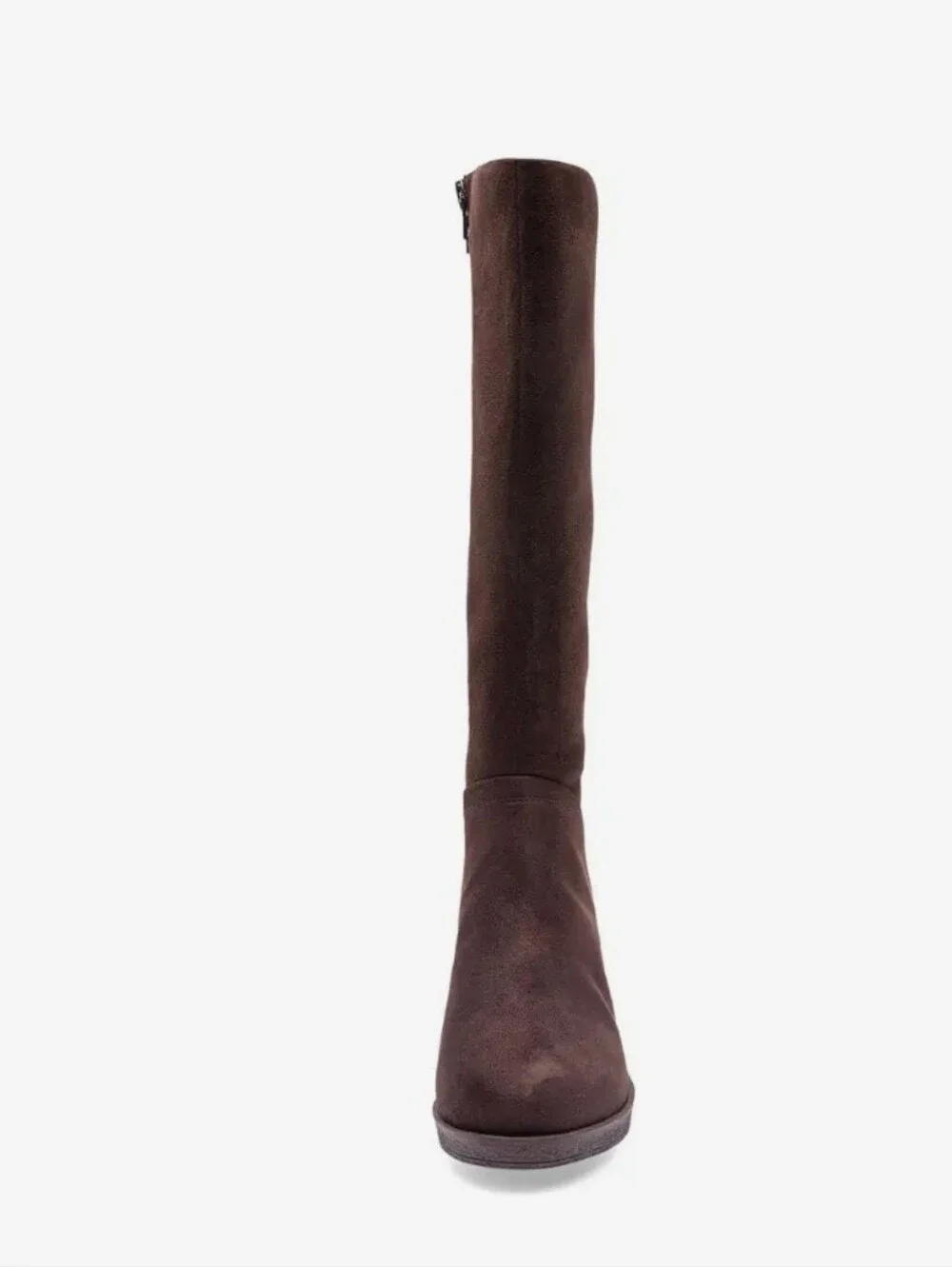 NWOT Women's Aerosoles Binocular Knee-High Wedge Boots in Dark Brown